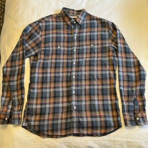 Gustin button down twill shirt - size large